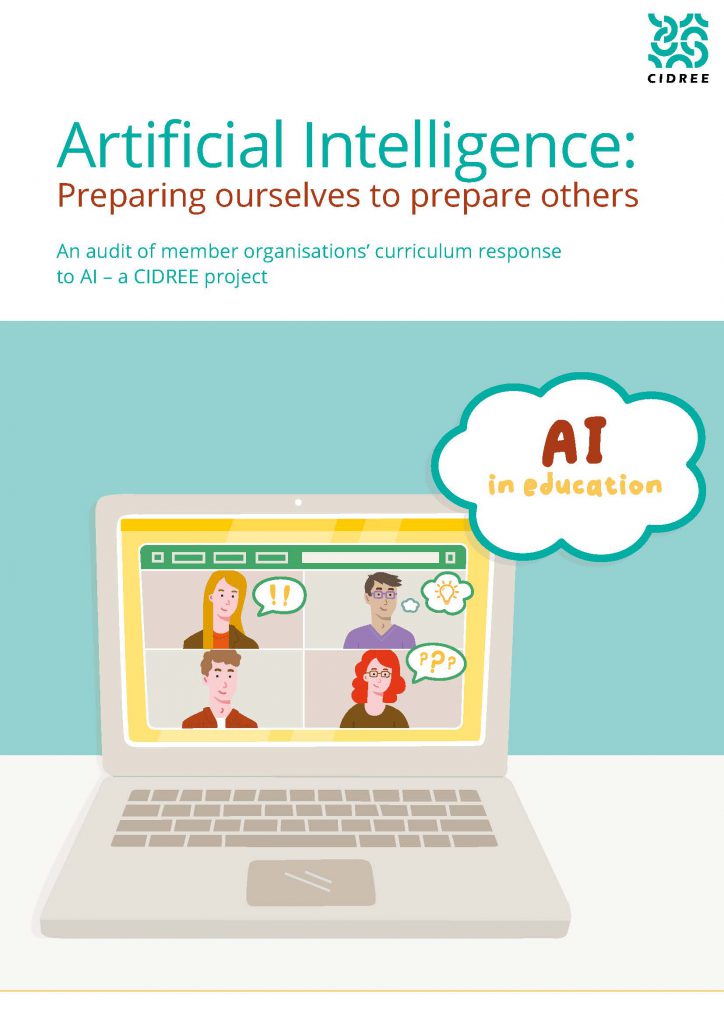 CIDREE project Artificial Intelligence : Preparing ourselves to prepare others